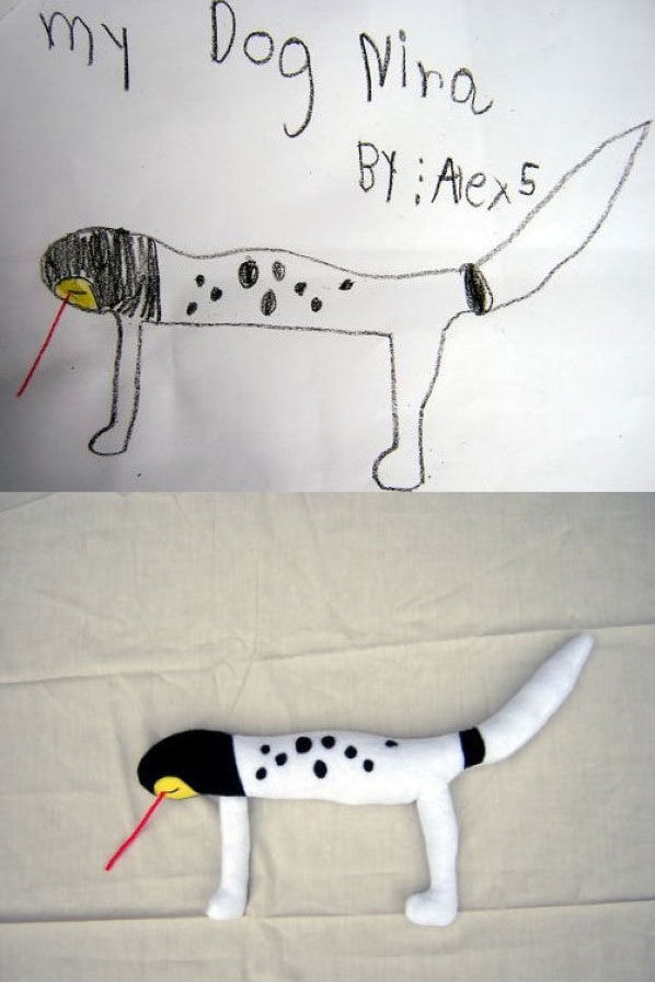 Kids Drawings Turned Into Real Life Toys (23 pics) - Izismile.com