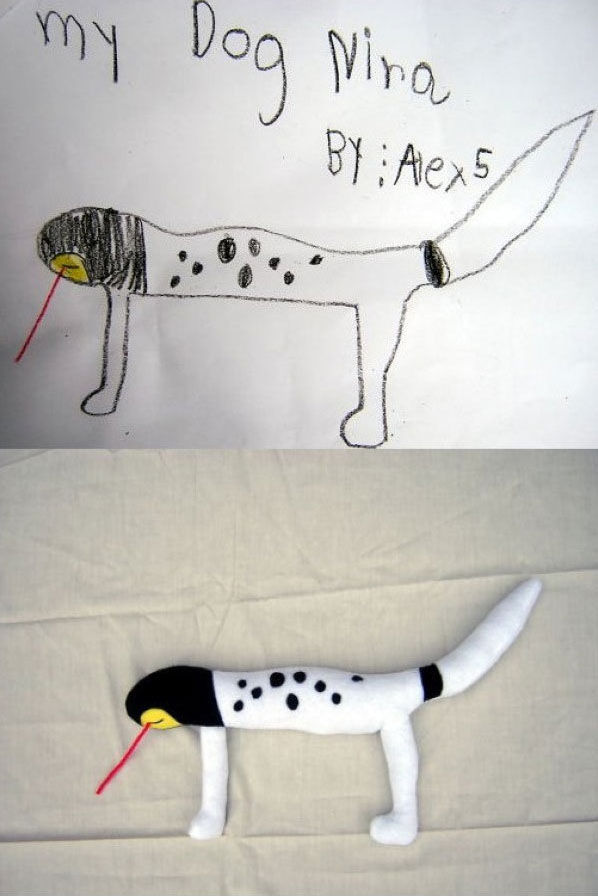 Kids Drawings Turned Into Real Life Toys