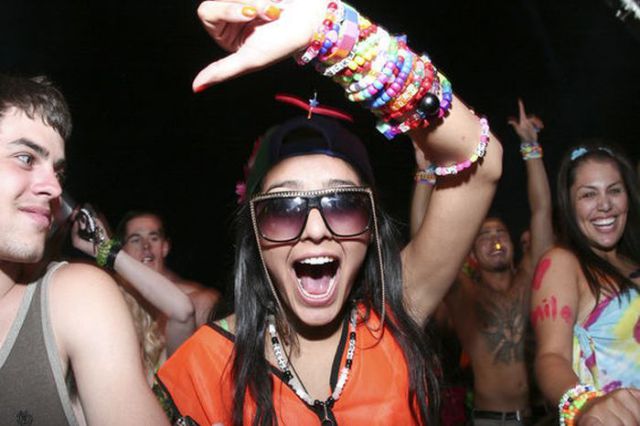 Cute Chicks from the Electric Daisy Carnival