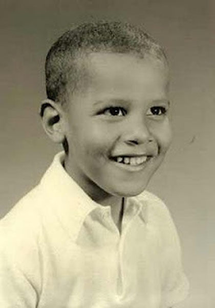 Barack Obama Was One Cute Kid