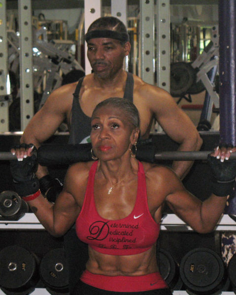 Female Bodybuilder Is Young In Spirit