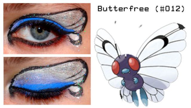 Eye Makeup for Pokemon Enthusiasts