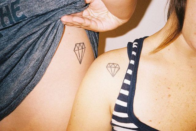 Diamond Tattoo Couple | a nice collection of couple tattoos 30 pics picture Diamond Tattoo Couple | a nice collection of couple tattoos 30 pics picture