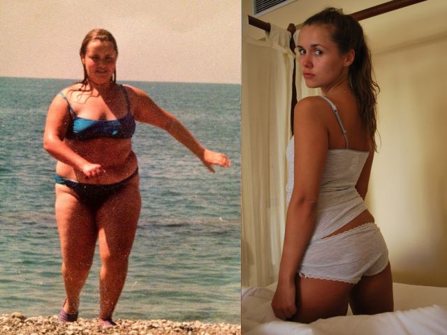 Fantastic Change of an Overweight Russian Girl