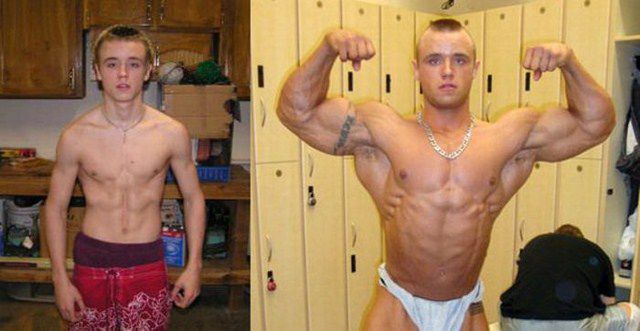 bodybuilder schwanz galerien