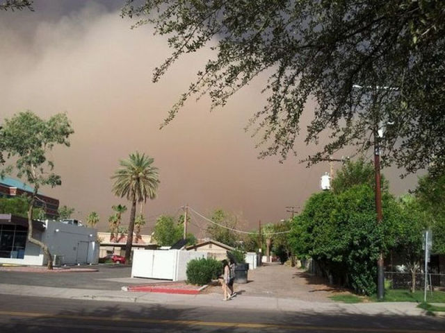 Mighty Dust Storm in Arizona