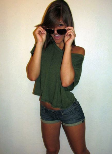 Wearing Hot Short Shorts Is Always a Win