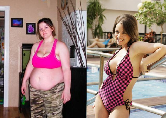 amazing weight loss before and after