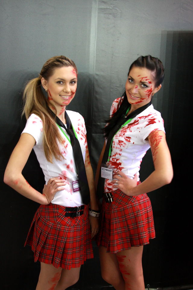 Girls from IgroMir 2012