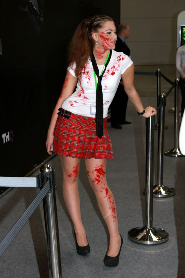 Girls from IgroMir 2012