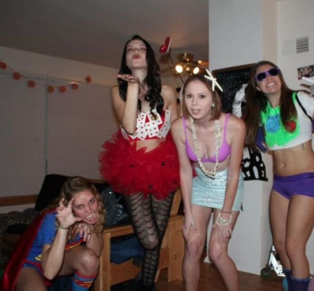 Girls Use Halloween As An Excuse To Get Their Sexy Onand We Love It
