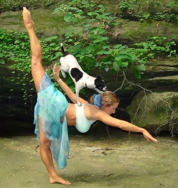 We Can’t Help but Get a Kick Out of These Yoga Pics!