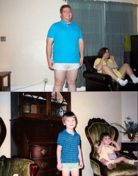 Cool "Young Me, Now Me" Photos. Part 2