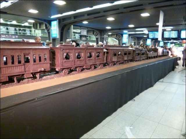 All Aboard the Chocolate Train!