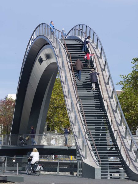 This High, Pedestrian Bridge Offers Spectacular Views