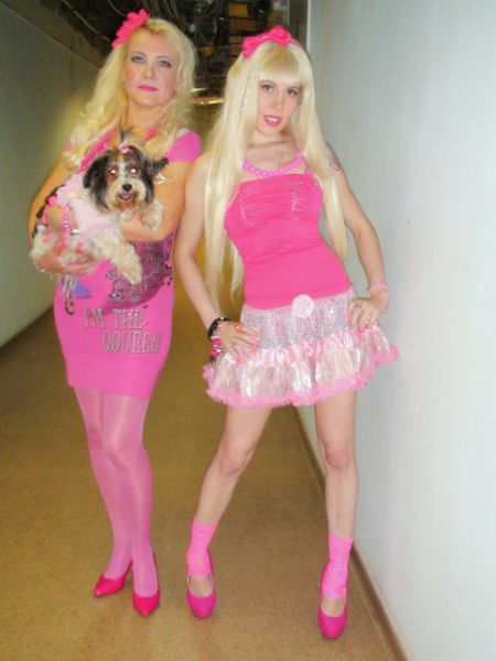 These Girls Go Crazy for Pink