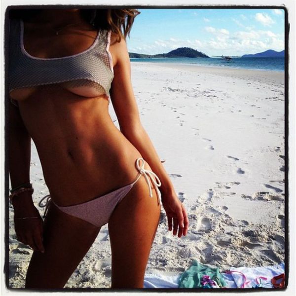 A Sneaky Backstage Look at the Sports Illustrated 2013 Swimsuit Models
