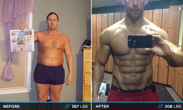 Толстые люди, которые похудели: до и после (35 фото)
