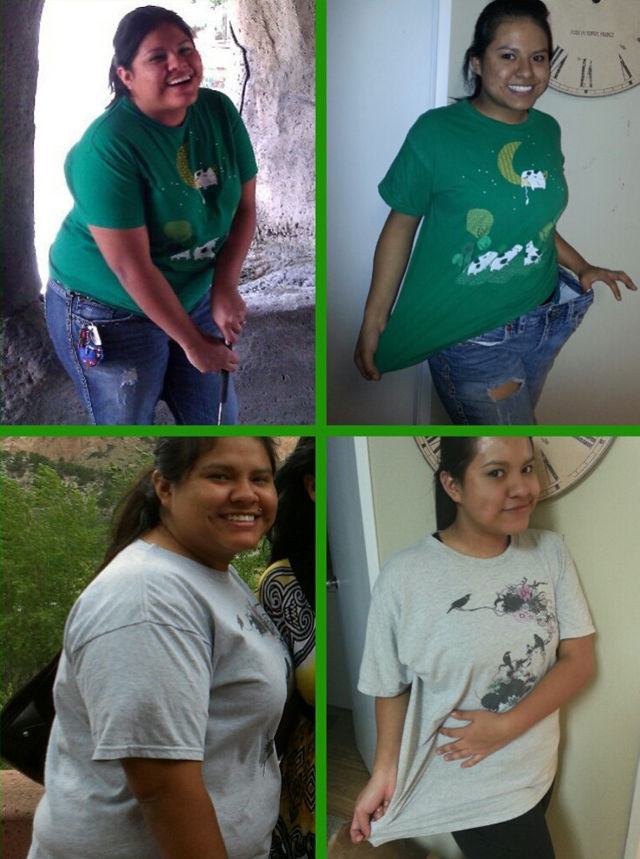 Толстые люди, которые похудели: до и после (35 фото)