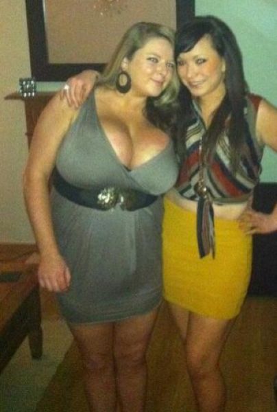 An 18 Year Old Girl with Truly Ginormous Knockers