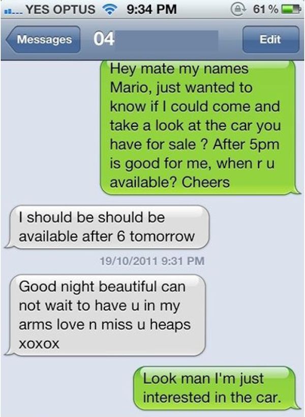 Totally Awkward Wrong Number Texts