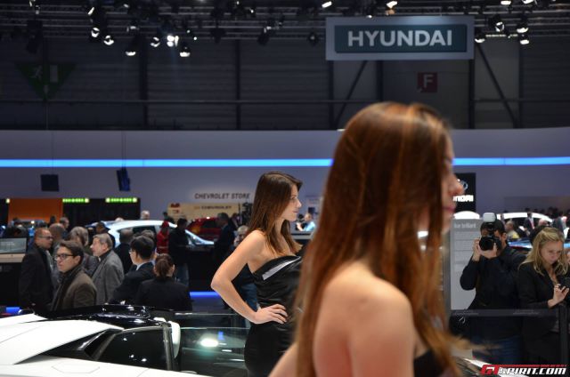 The Attractive Ladies of the Geneva Motor Show 2013