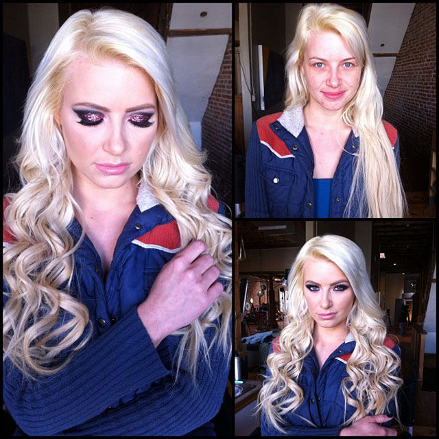 Annika Albrite before and after make-up | IGN Boards