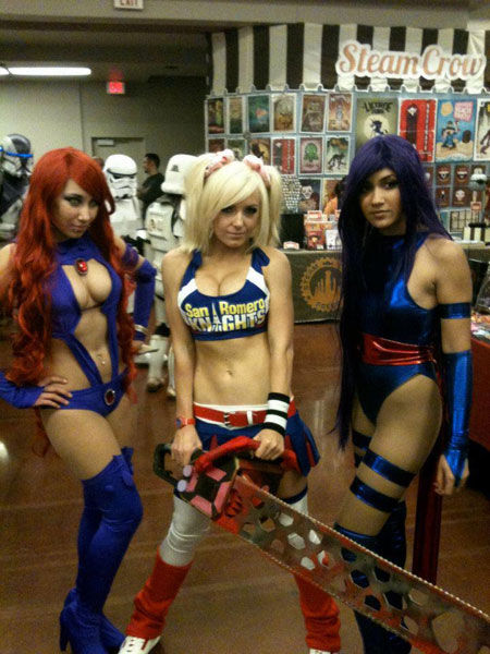 hermosas mujeres cosplay