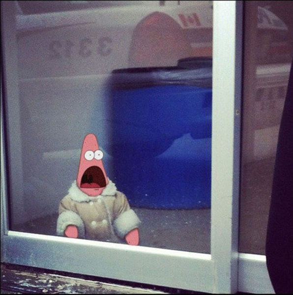 Surprised Patrick in Some Funny Situations (15 pics + 12 gifs