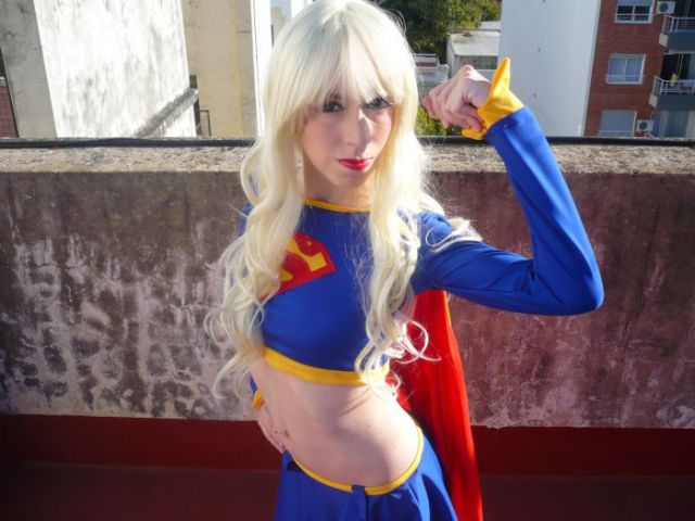 Cute Girls In Sexy Supergirl Costumes Pics Izismile Com