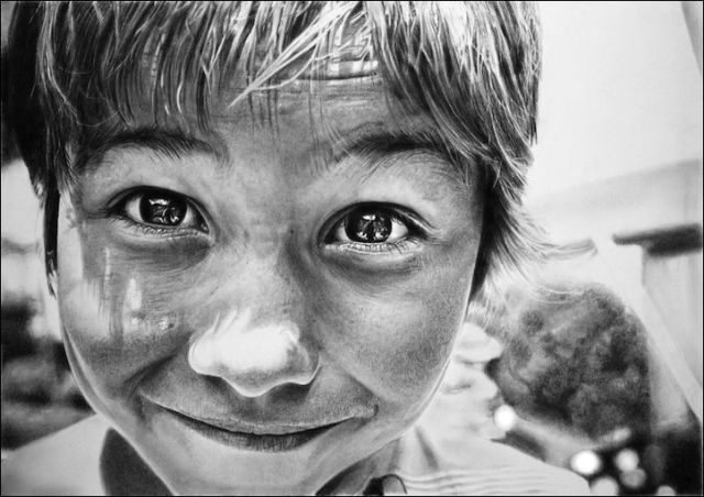 Incredibly Lifelike and Realistic Pencil Drawings