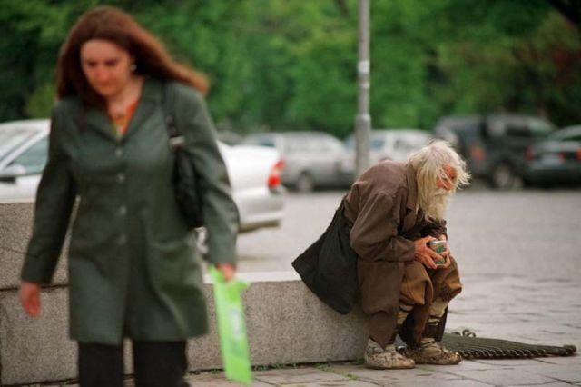 A Street Beggar Who Is Really an Angel in Disguise