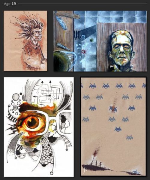 The Development of An Artist’s Natural Talent over the Years (23 pics