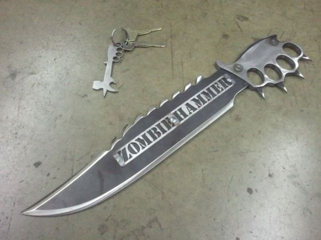 Awesome Anti-Zombie Knives from Zombiehammer (6 pics) - Izismile.com