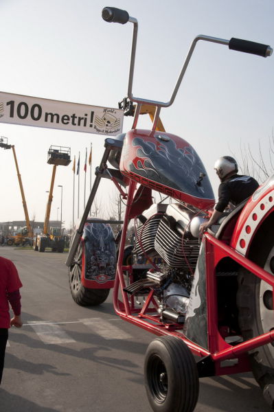 A Gigantic Record-Setting Motorbike