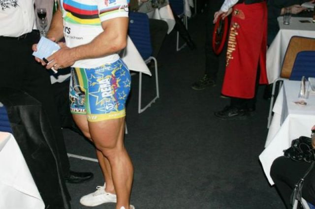 The German Athlete with the Gigantic Legs