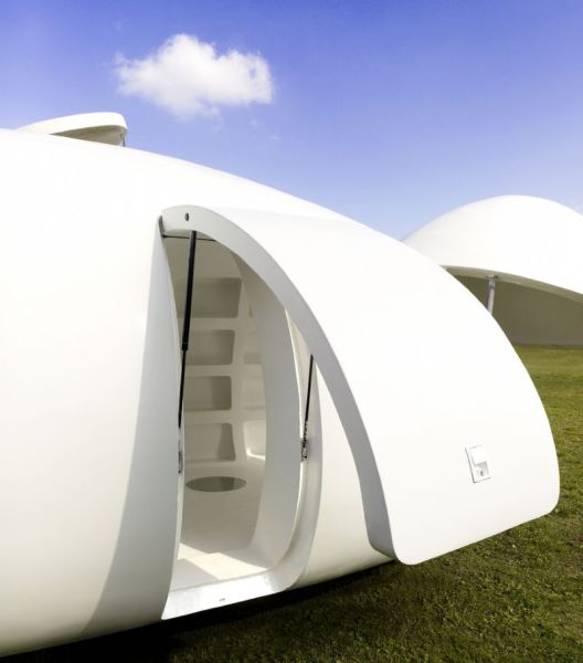 A Stunning Space-Age Spherical Mobile Home