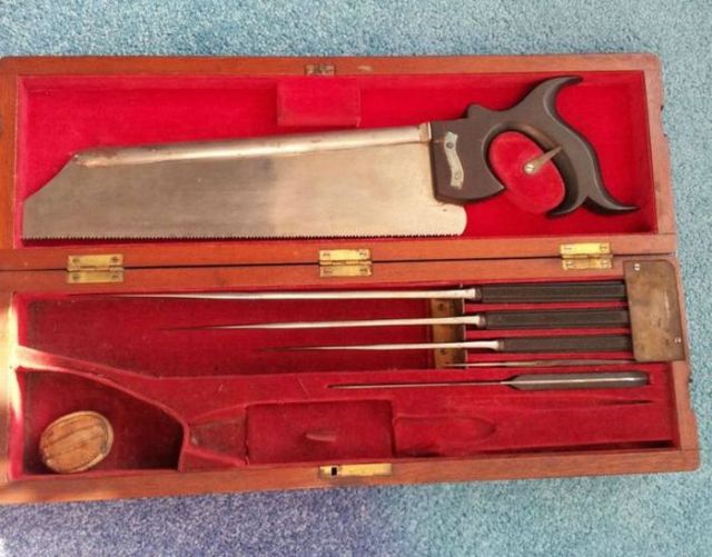 A War Surgeon’s Surgical Kit from the 19th Century