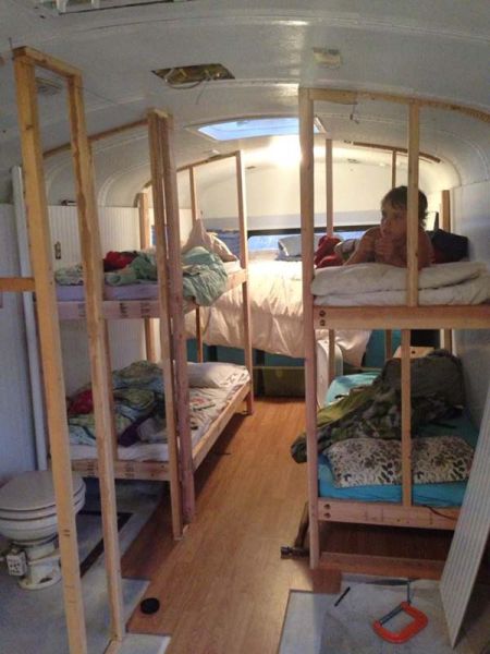 Imagine Living on a School Bus Like This