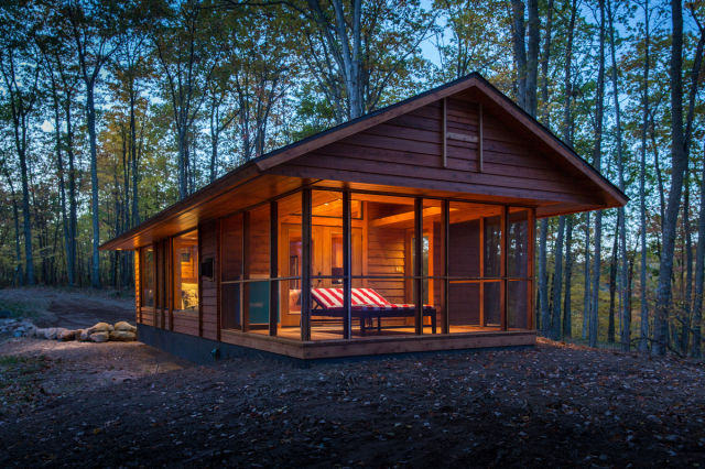 This Cute Forest Cabin Is the Perfect Hideaway