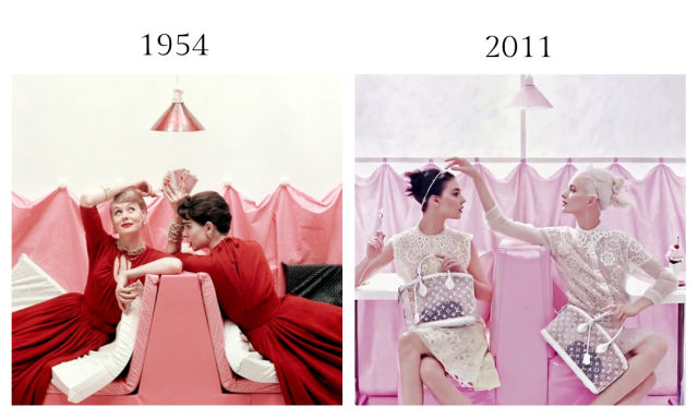 22 Modern Day Rip Offs Of Vintage Fashion Photography 22 Modern Day Rip Offs Of Vintage Fashion Photography