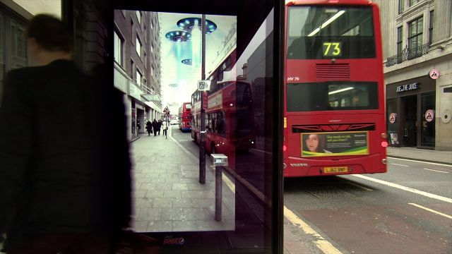 Cool Augmented Reality Bus Stop Prank