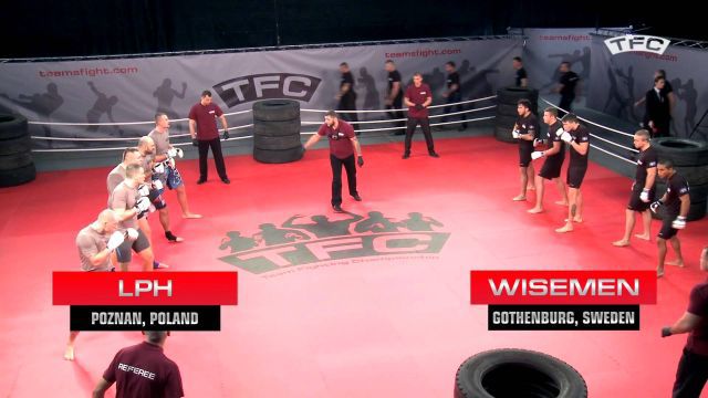 Insane 5-on-5 MMA Team Fight - Poland vs Sweden