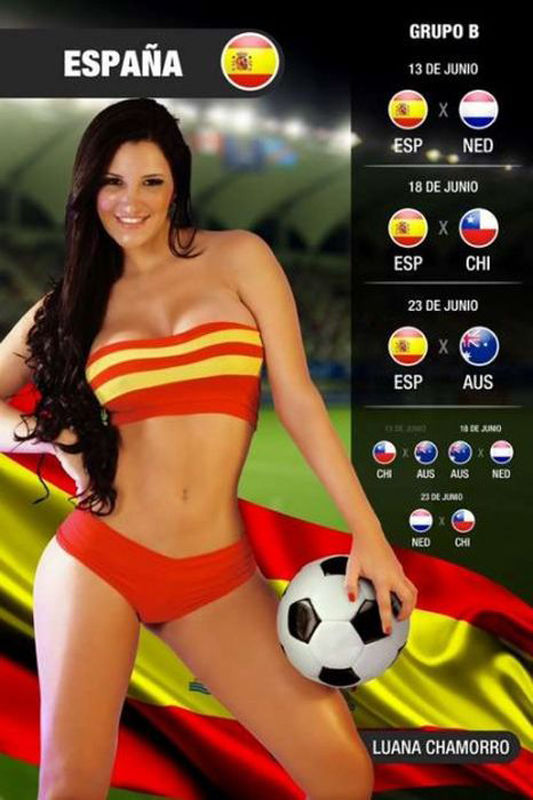 2014’s Sizzling Hot FIFA World Cup Calendar