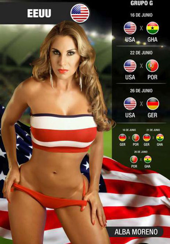 2014’s Sizzling Hot FIFA World Cup Calendar