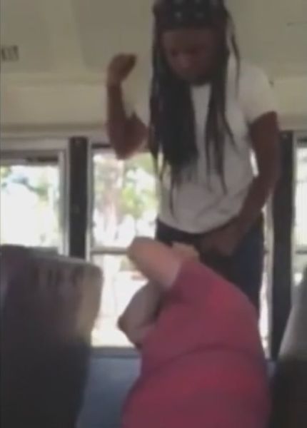 High School Boy Getting Bullied by Female Retaliates