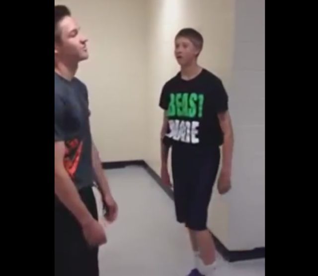 High School Boy Wants to Fight, Gets to Fight...