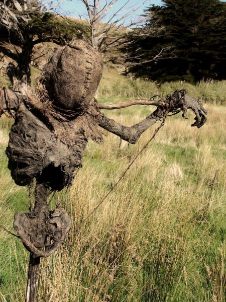 The Creepiest Scarecrow Ever