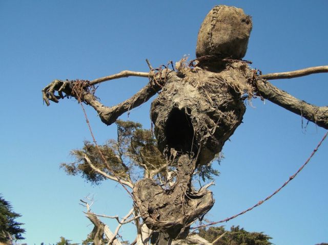 The Creepiest Scarecrow Ever