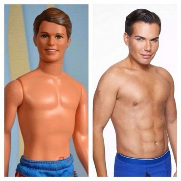 The Guy Who Spent a Fortune Becoming a Real Ken Doll